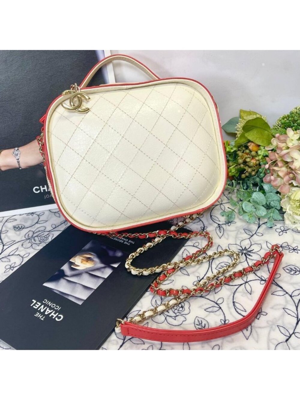 Chanel Camera Bag Quilted Chain